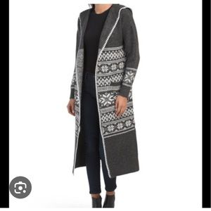 Aspen Fair Isle sweater/duster - Large